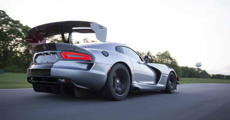 2016 Dodge Viper ACR Rear