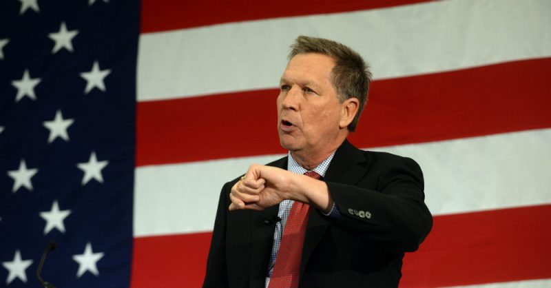 John Kasich Donald Trump