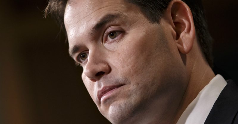 Marco Rubio Attacks Ted Cruz