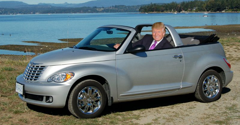 Donald Trump PT Cruiser