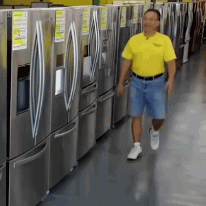 I love refrigerators gif appliance direct guy