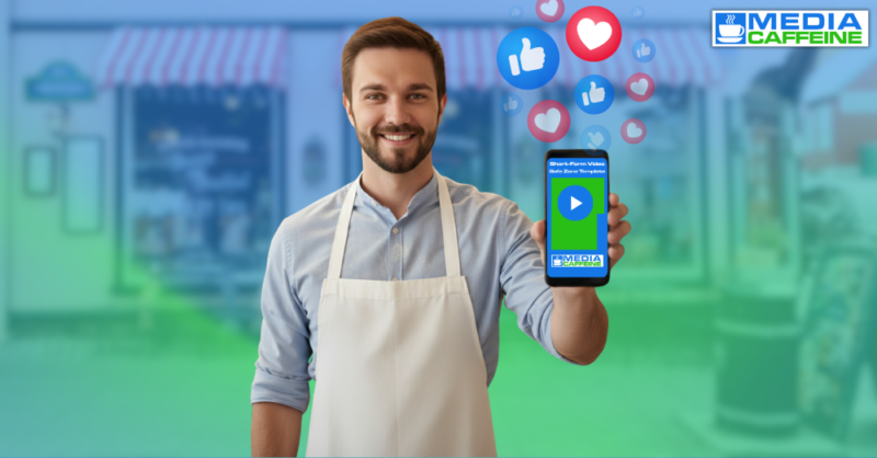 Man holding cell phone showing best tiktok video size template for 2026