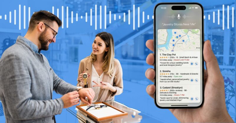 Voice Search Results by Media Caffeine